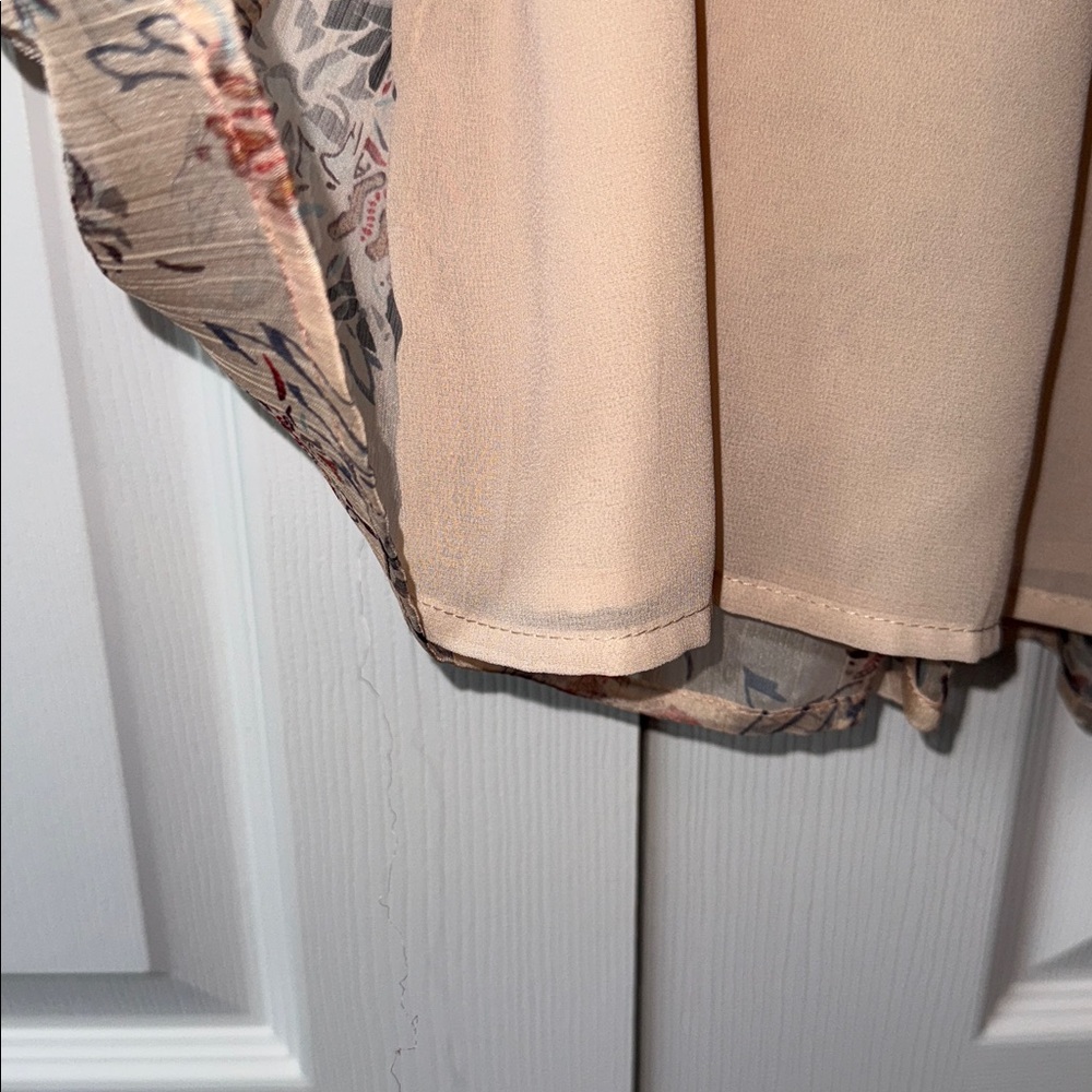Suzanne Betro Floral Ruffle Blouse XL - Picture 4 of 8